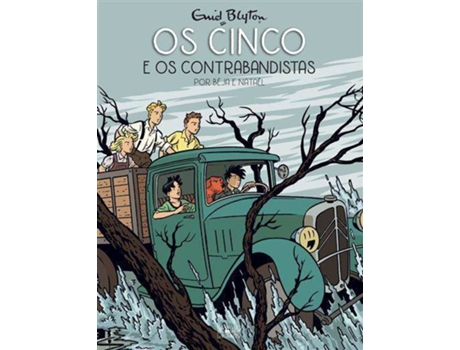 Livro Os Cinco e os Contrabandistas de Enid Blyton