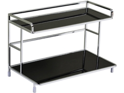 Conjunto de 2 Prateleiras de Metal para Armazenamento, Ideais para Casa, Escritório e Quarto Infantil. SFUSHOS