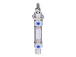 Cilindro De Aire Mini Com Vara De Pistão De Aço Inoxidável Equipamento Neumático 20mm Mi20x225