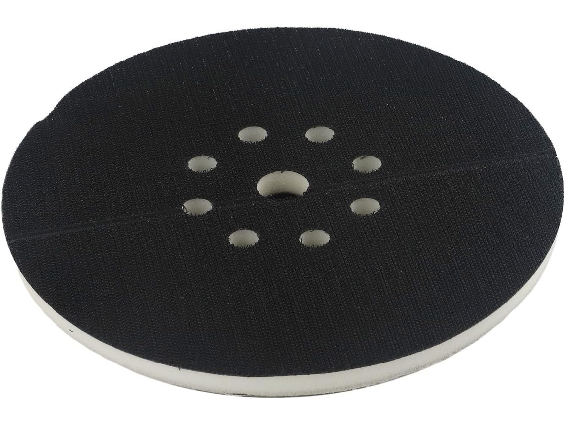 Disco De Lixa Preto 9 Polegadas Para Lixadeira Drywall 215mm Com Rosca 6mm Lixadeiras Sem Pó, Placa De Troca Rápida