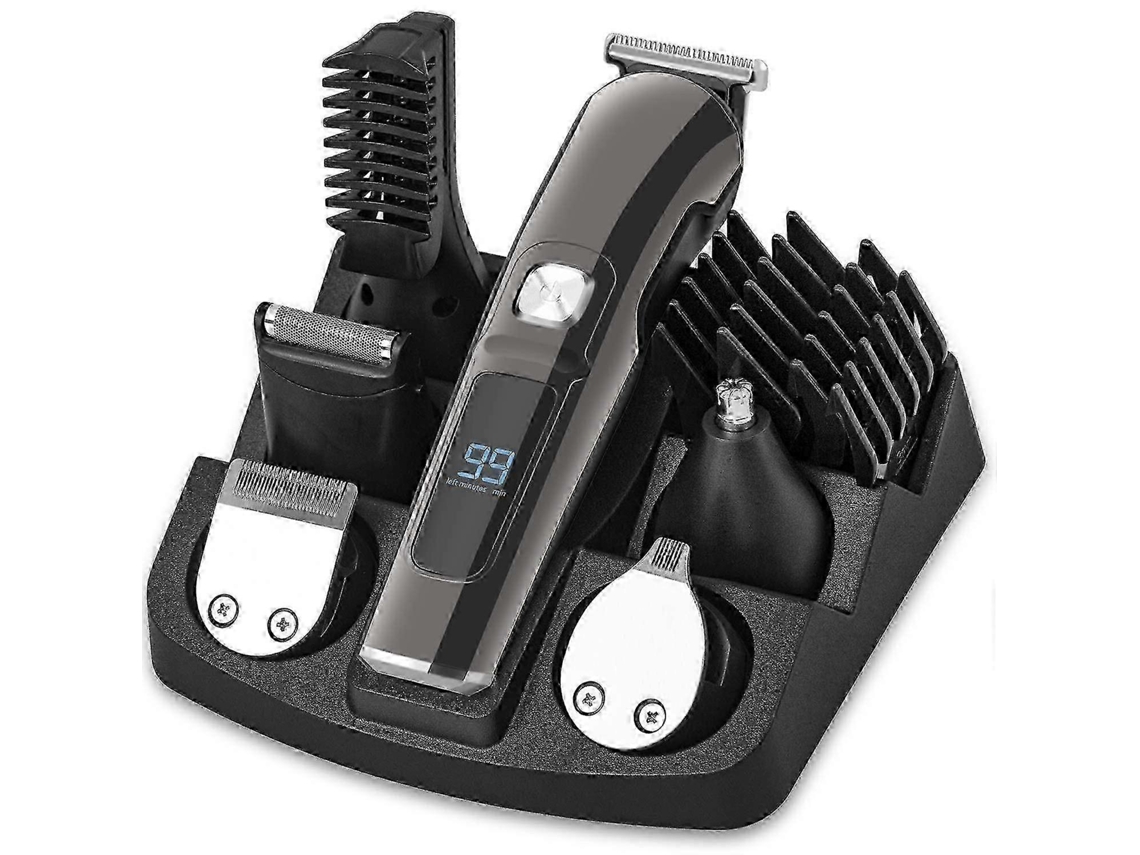 Aparador De Cabelo Multifuncional Com Carregamento Usb E Display Digital