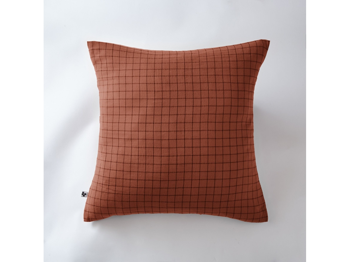 Funda De Almohada 60 X 60 Cm Gaïa Mix Terracota