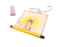 Estátua De Buda Guanyin Coheali Para Pendurar Na Parede, Pintura Artística Asiática Para Quarto