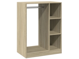 Wardrobe, Wardrobes Vidaxl Marrom Madeira Processada (77 X 48 X 102 Cm)