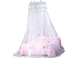 Cortina De Cama Suspensa Com Renda Em Formato Cúpula, Com Design De Mosquiteiro Para Casa E Hotel