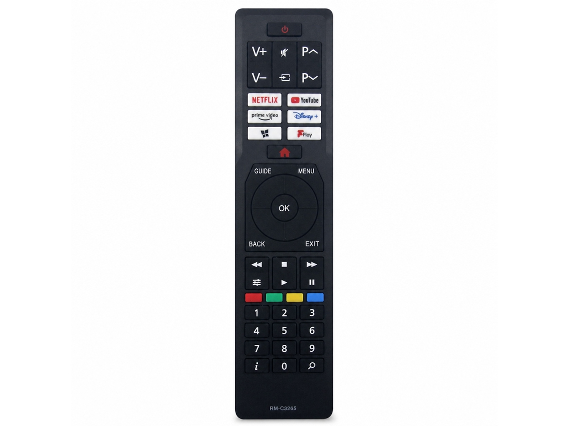 Comando À Distância Para Tv Compatível Com Jvc Rm-c3265, Rca45185, Rca45186 E Rm-c3604