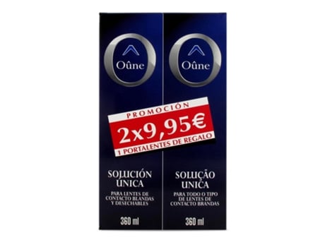 Solução Oftalmológica OUNE Unica 2X360 ml
