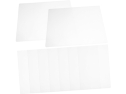 Conjunto De 30 Capas Plásticas Transparentes E Rígidas Para Documentos E Imagens, Ideais Para Pastas Gokoco