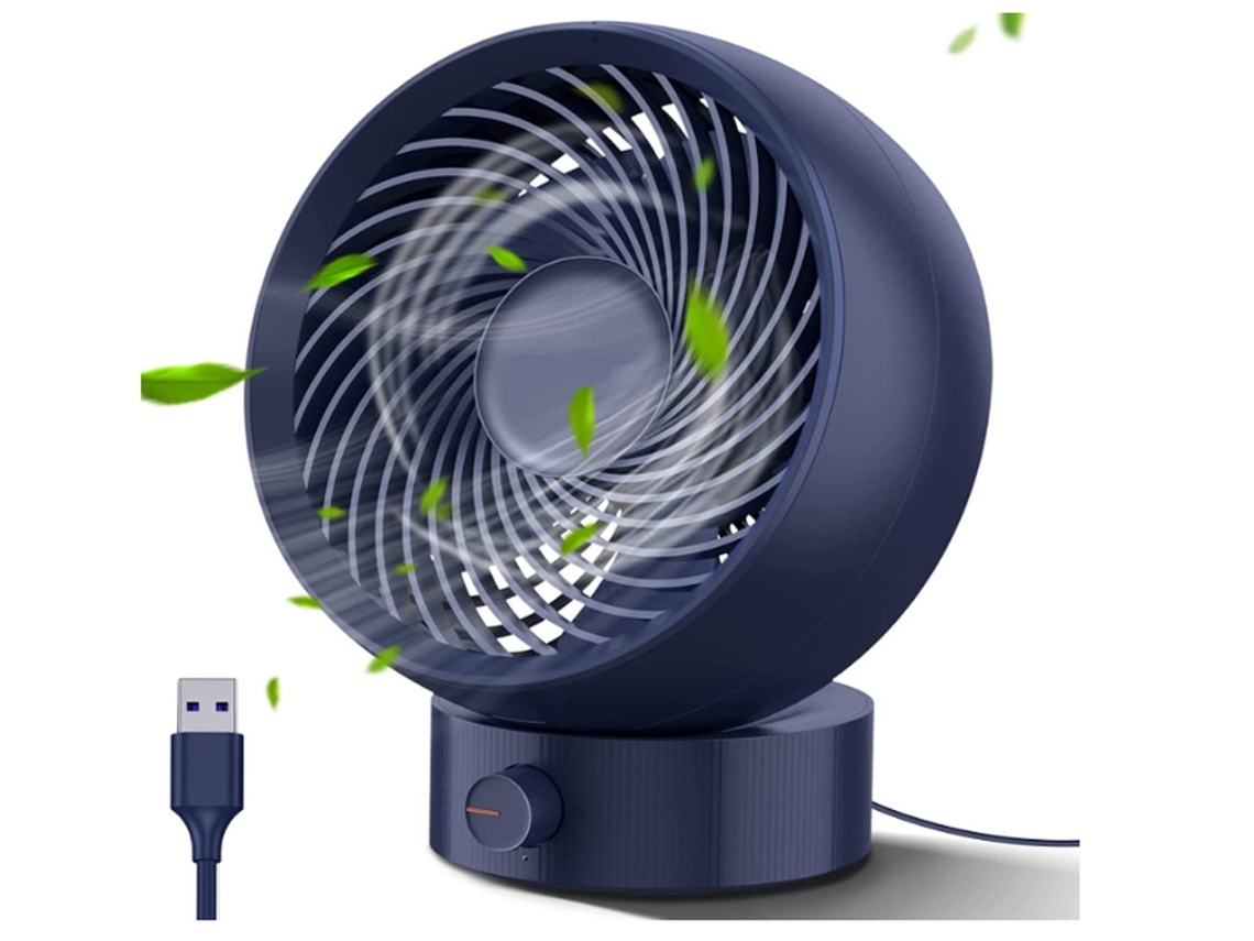 Ventoinha de Mesa YIZHOOD Fans268 Azul