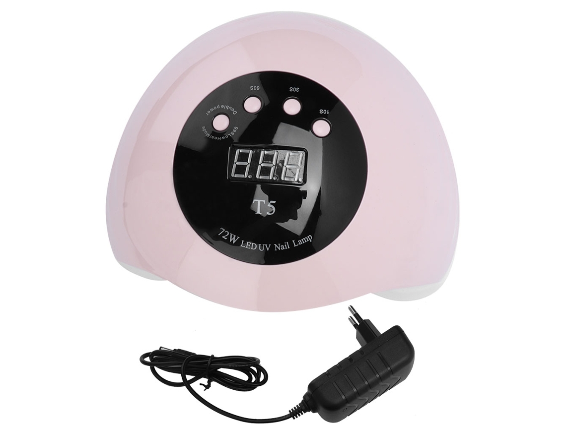 Lâmpada De Unhas Uv Led 72w 36 Lâmpadas Com Configuração De Tempo Sensor Automático