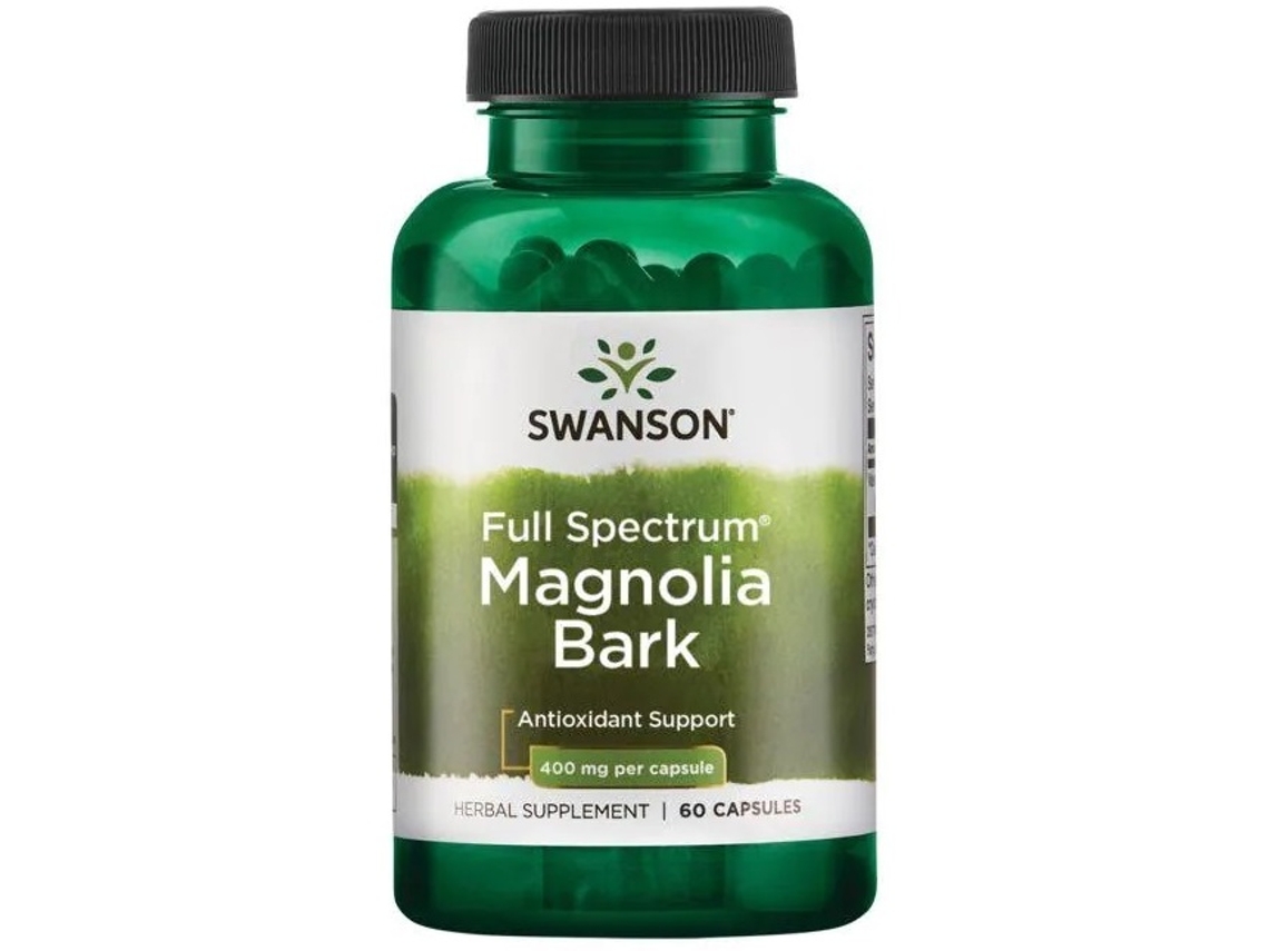Casca de Magnólia 400 Mg 60 Cápsulas SWANSON
