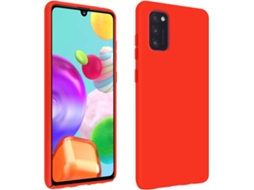 Capa Samsung Galaxy A41 AVIZAR BACK-FAST-RD-A41 Vermelho
