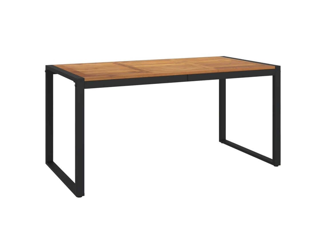 Garden Table, Garden Tables Vidaxl Marrom Madeira De Acácia (160 X 80 X 75 Cm)