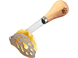 Amassador De Batatas Metal, Ferramenta Manual Resistente Para Amassar