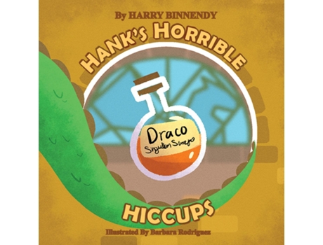 Livro Hanks Horrible Hiccups de Harry Binnendyk (Inglês)