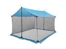 Conjunto 1 Tarp De Camping Vidaxl Azul Poliéster (340 X 260 X 220 Cm)