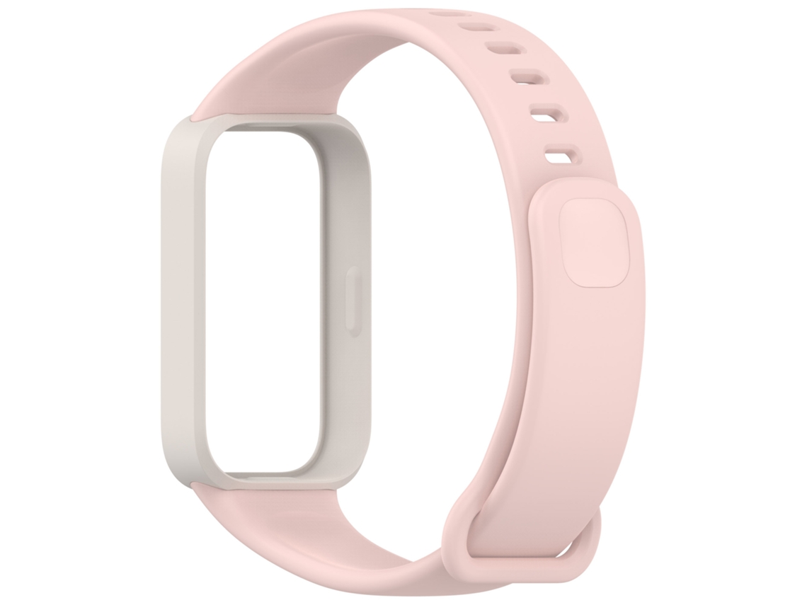 Silicone Replacement Strap para Xiaomi Mi Band 9 Active / Redmi Band 3 Rosa HEXINYIGJLY