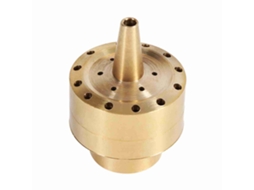 Mangueira de chuveiro Primerox em latão banhado a ouro para fonte de jardim, aspersor de 3/4''