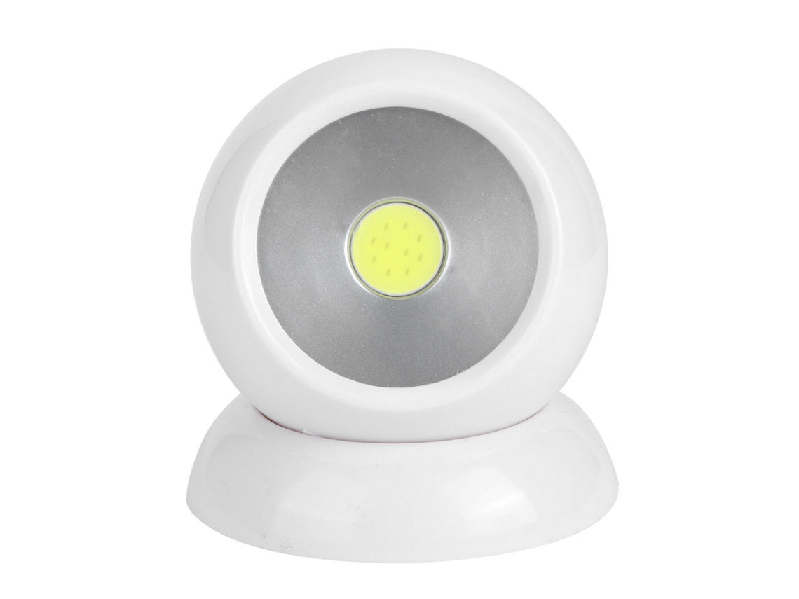 Rebe-luz Nocturna Led Cob Para Casa, Luz De Parede Giratória 360° Com Base Magnética Para Corredores E Escadas