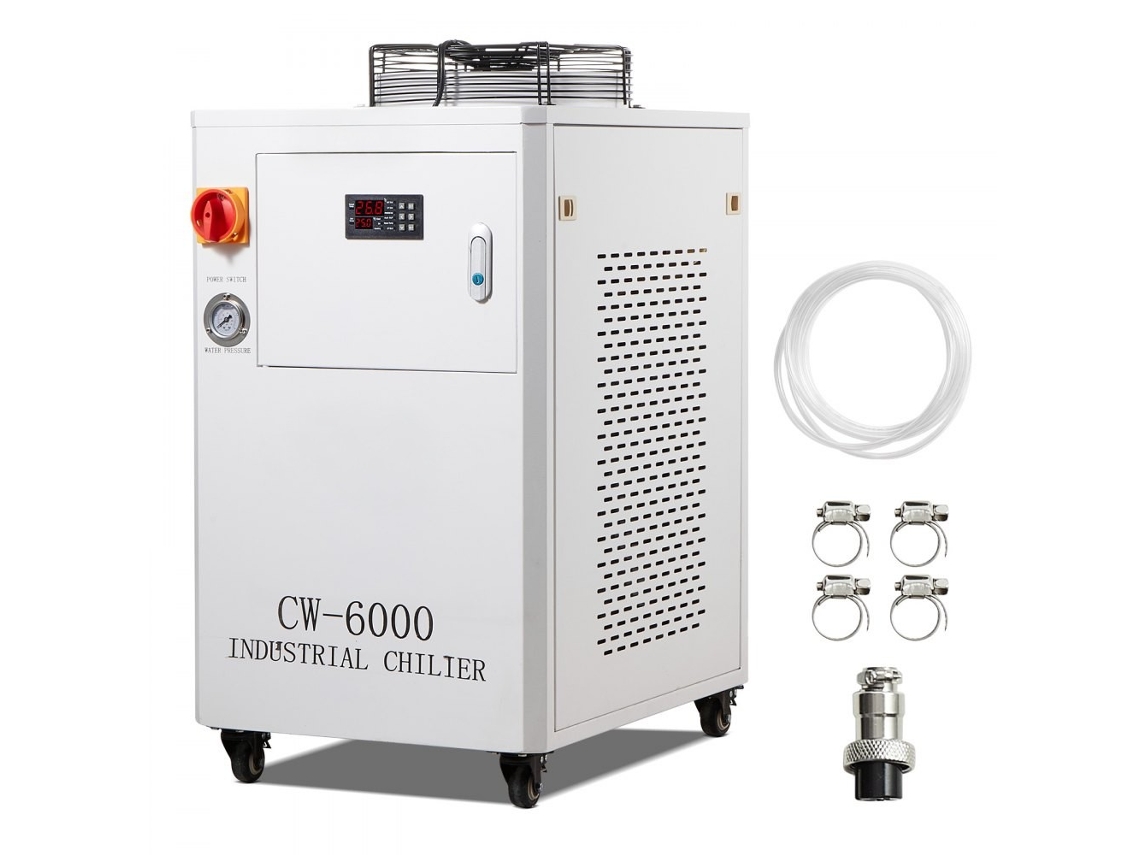 Sistema De Refrigeração Industrial Para Laser De Co2 Com Compressor De 1500 W Tekmaquinas