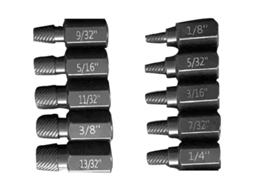 Extractor de Tornillos e Tuercas Ouw, Resistente Industrial para Tornillos Dañados | S/MARCA