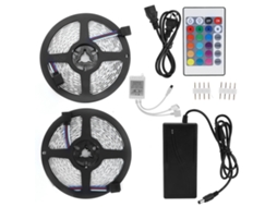 2026 tira Led Rgb de 10m 600leds Regulável Flexível para Decoração Exterior e Iluminação de Quarto