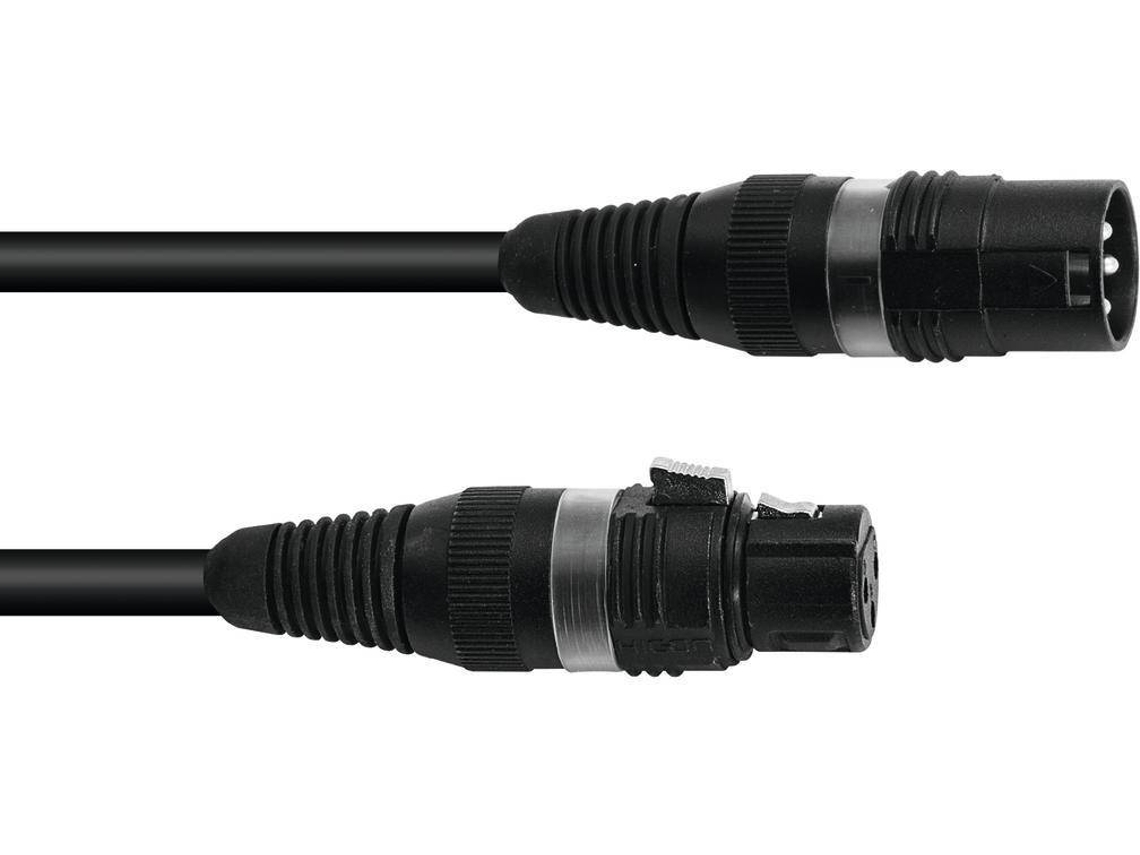 Cabo SOMMER CABLE Xlr 3Pin 3 m Bk Hicon