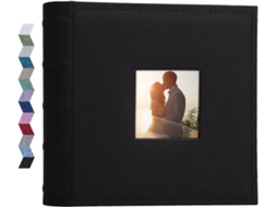 Álbum De Fotos, 15 Cm, Capacidade Para 400 Fotos, Capa Em Couro Sintético, Páginas Internas, Ideal Para Álbuns De Casamento E Álbuns De Família
