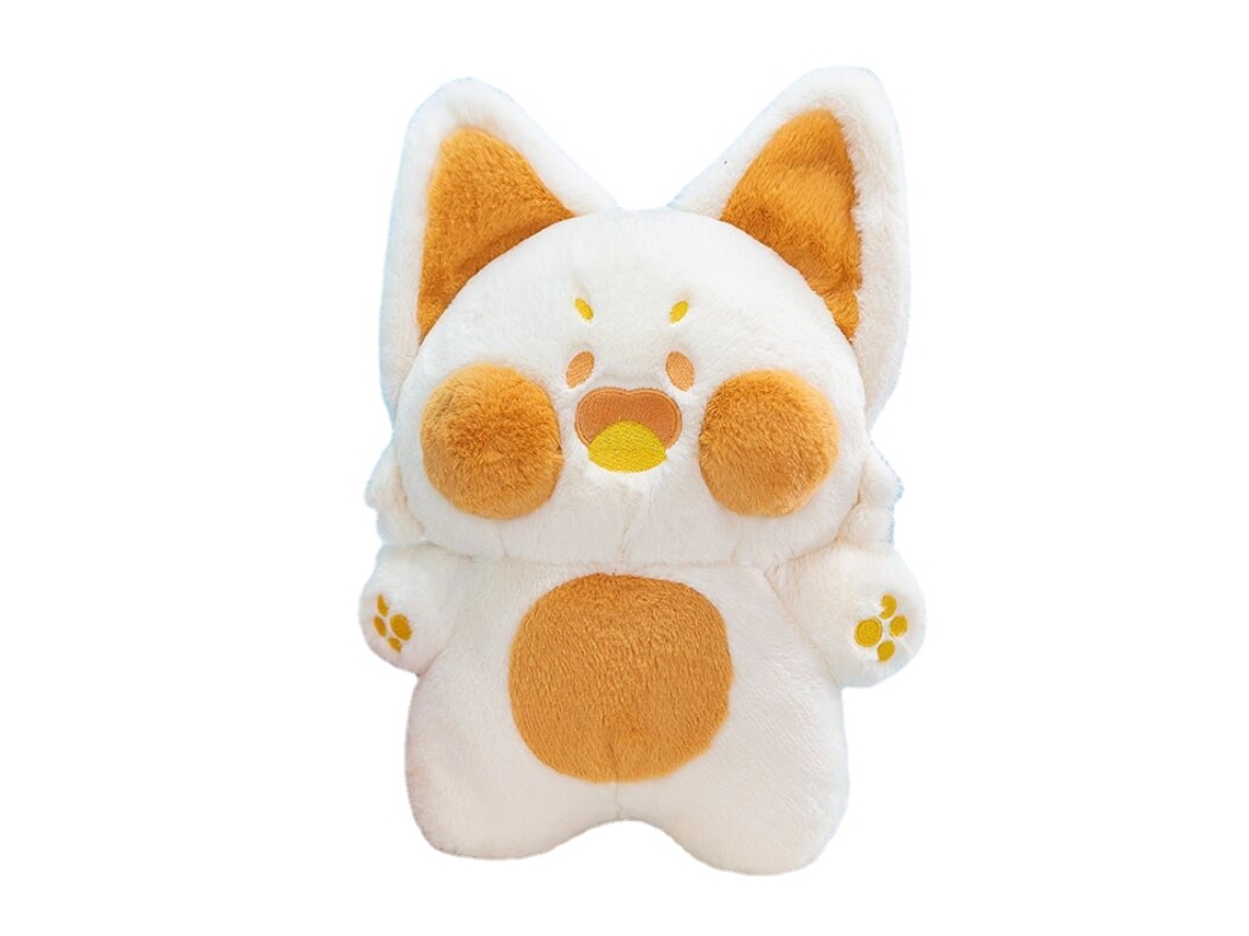 Peluche HXDZFX Rabisco Gato Amarelo 35 Cm