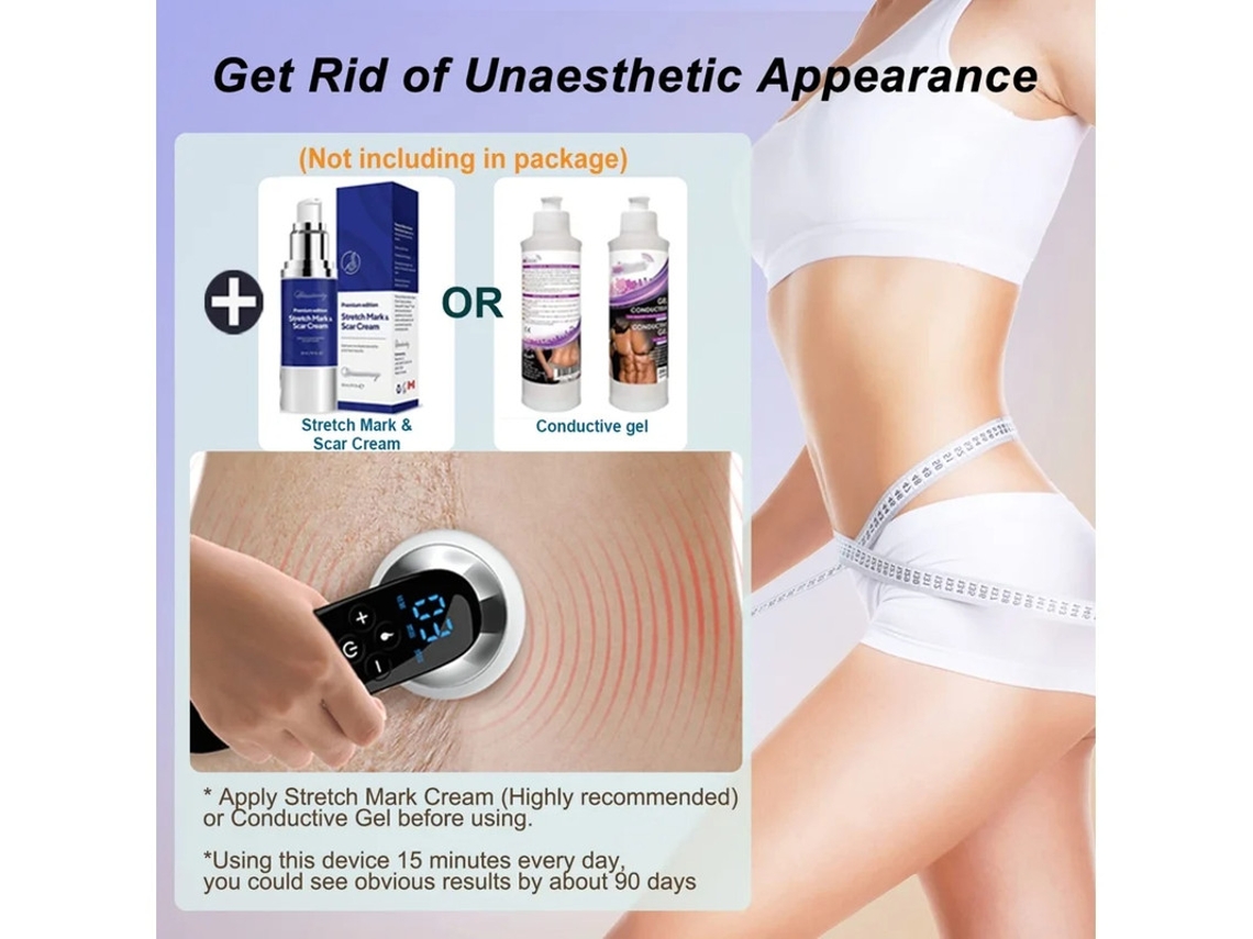 Corpo Que Dá Forma À Máquina Barriga Braço Celulite Estiramento Massageador Dispositivo De Aperto Para Perna Presente Ideal Para A Mãe Azul Bestvite