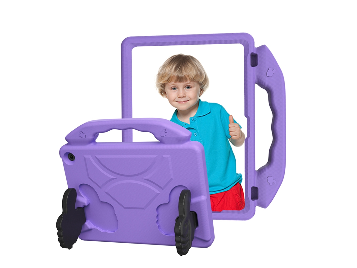 Capa Infantil Para Lenovo Xiaoxin Pad Pro Gt Tb-710fu 11.1"(2025) Para Tablet Com Pega E Suporte, Leve E Resistente A Impactos Roxo Hexinyigjly