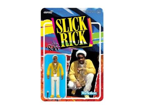 Figura Super7 SLICK RICK The Ruler Reacção 3.75 Figura de Acção