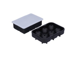 2pcs Forma Gelo Silicone 6 Compartimentos Acessório Cozinha Diy