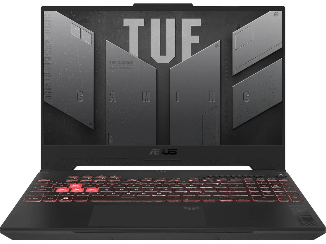 Portátil Gaming ASUS Tuf FA507NVR (AMD Ryzen 7 7435HS -  GeForce RTX 4060 - RAM: 16 GB - 	512 GB SSD PCIe - 15,6'')