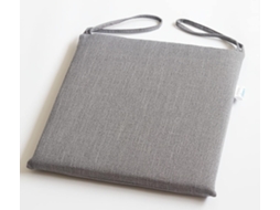 Conjunto De 2 Almofadas Para Cadeiras Com Amarras, Assentos Acolchoados, Almofadas Antiderrapantes Com Zíper, Almofadas