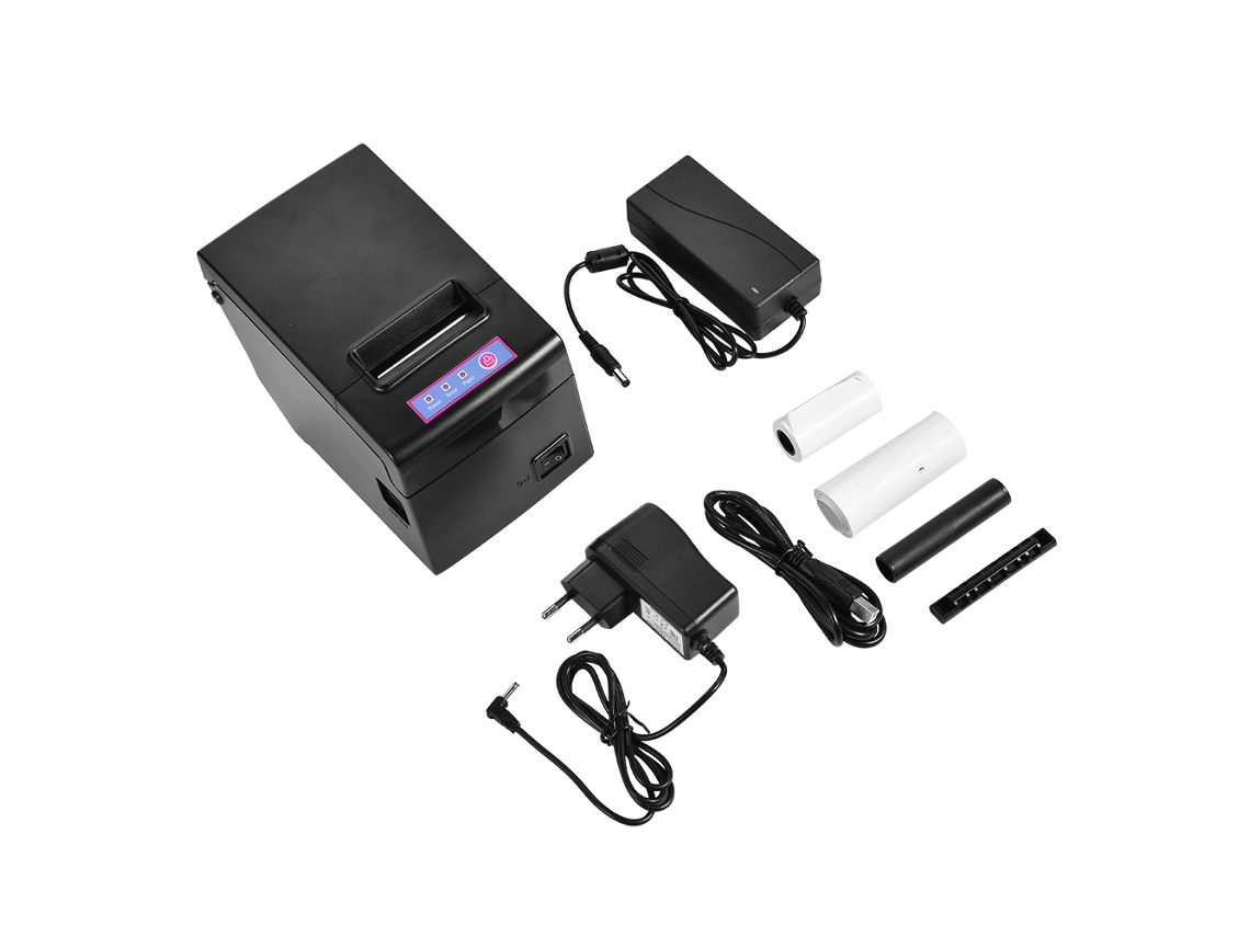 Impressora De Recibos Térmicos (interface Usb, Plugue Da Ue)