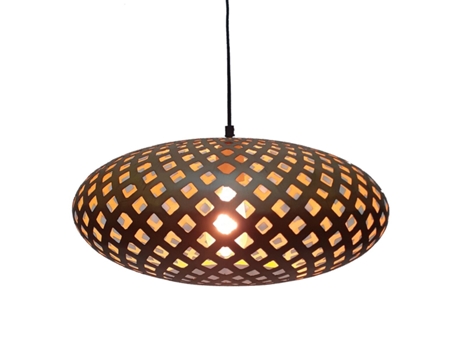Candeeiro de Teto BIGBUY HOME 44 x 44 x 20 cm Metal Creme