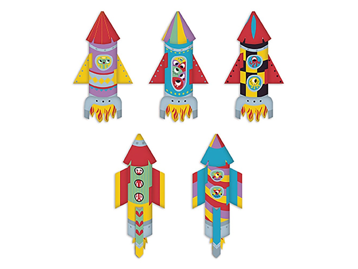 Foguetes para Criar 10 Coloridojanod