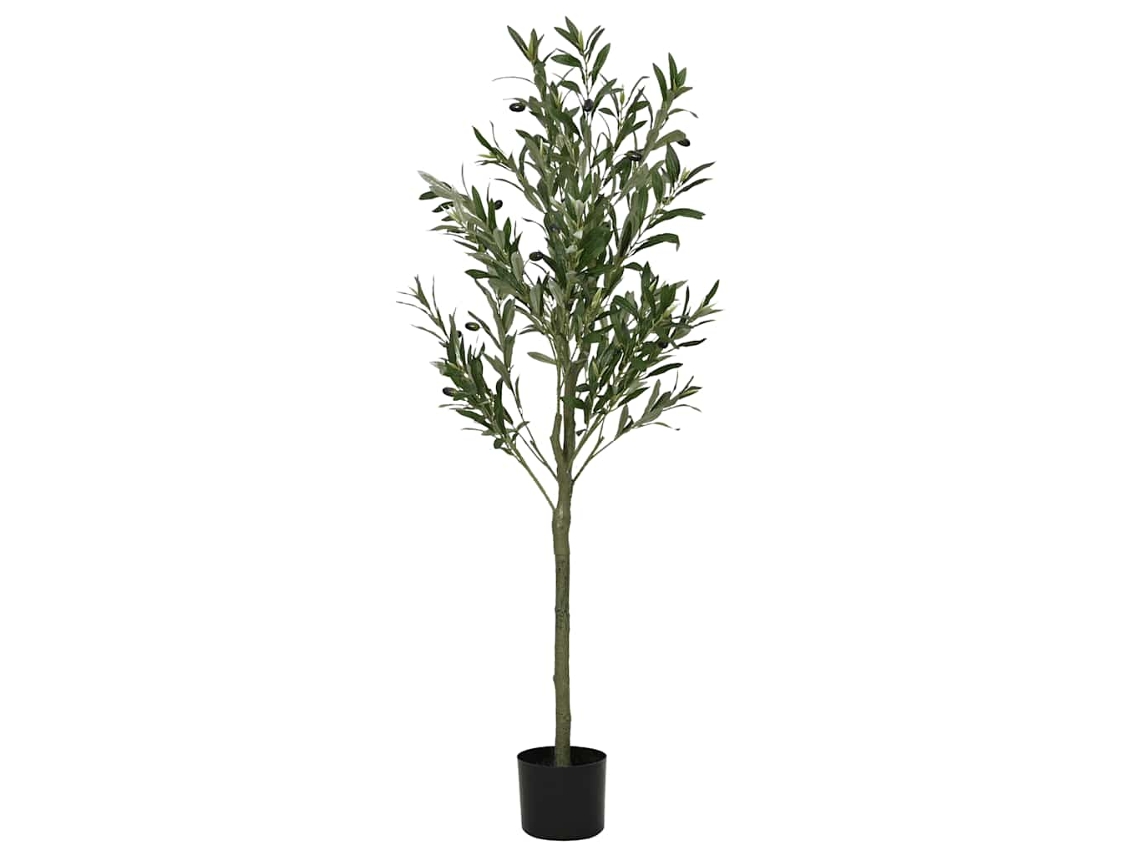 Vidaxl Oliveira Artificial 450 Folhas 120 Cm Verde