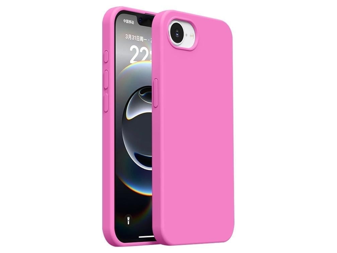 Capa De Silicone Líquido Ultra Fina Para Iphone 16e - Cobertura Total - Magsafe