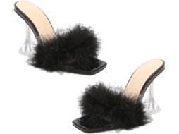 Sapatos De Salto Alto Femininos, Sapatos Góticos, Saltos Transparentes Para Mulheres, Sandálias.