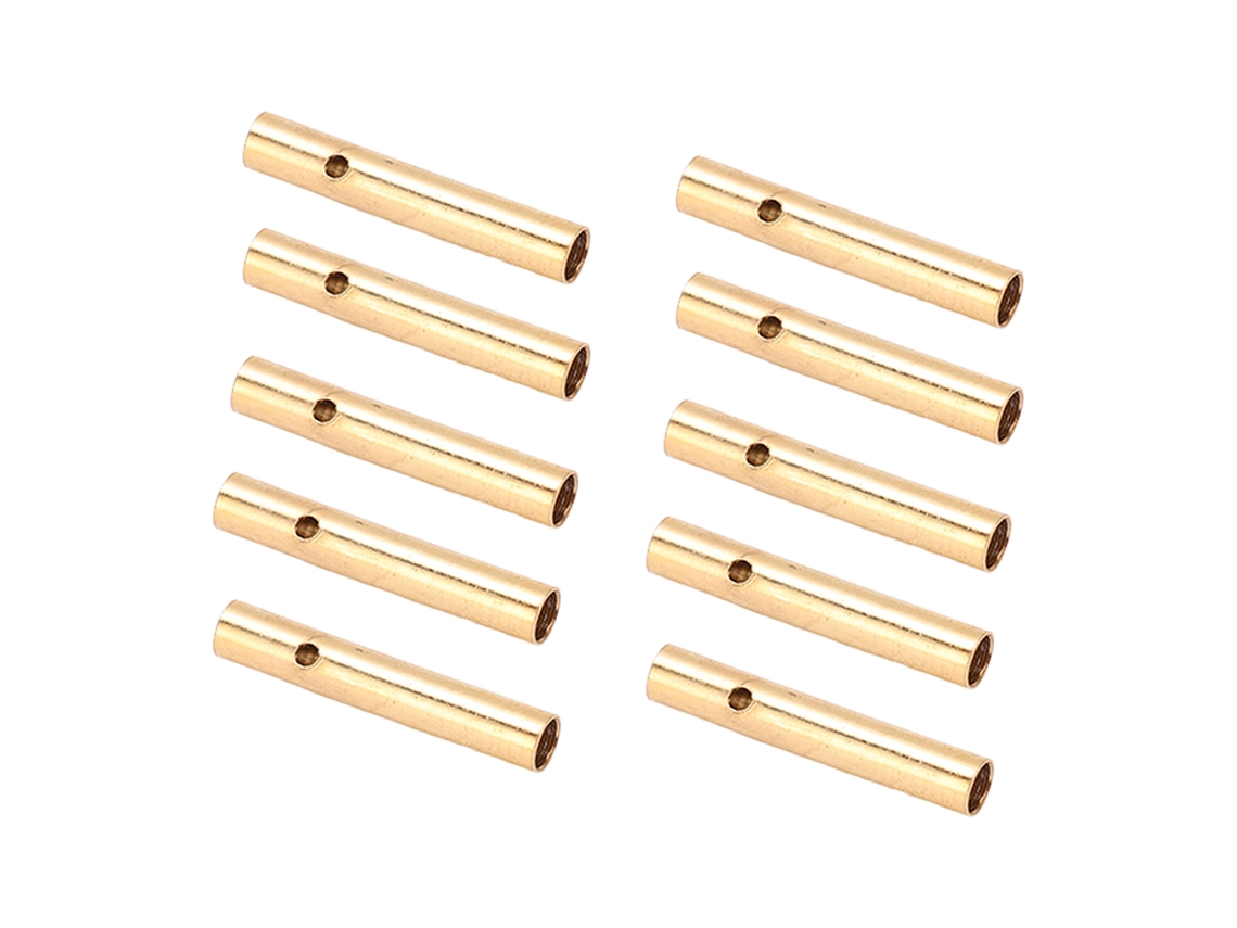 10 Pcs Plugues Banana Femininos 2.0mm de Cobre Revestidos com Níquel para Bateria Rc Esc Motor Diy