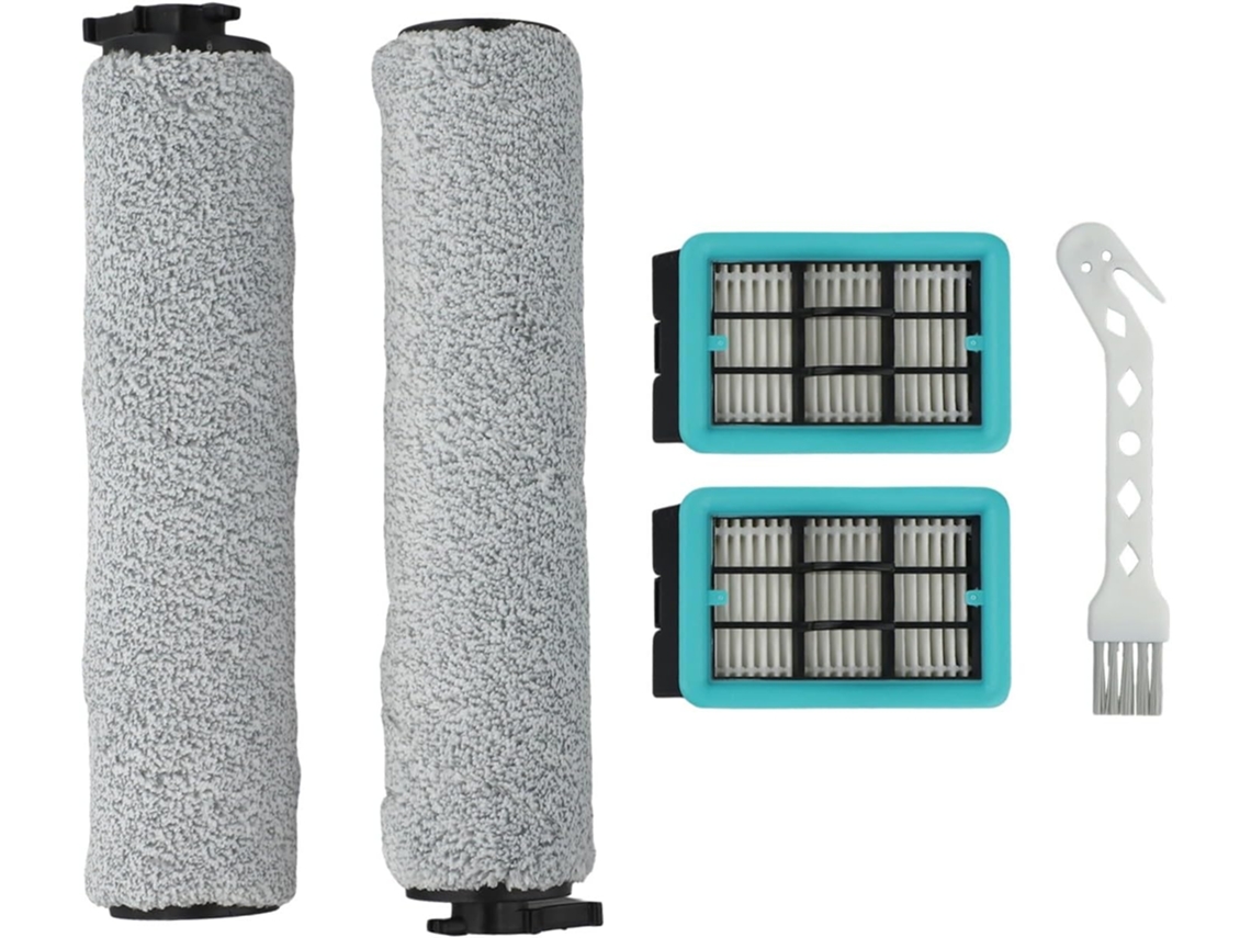Kit De Substituição Com Escova Rotativa E Filtro Para Aspirador Pó