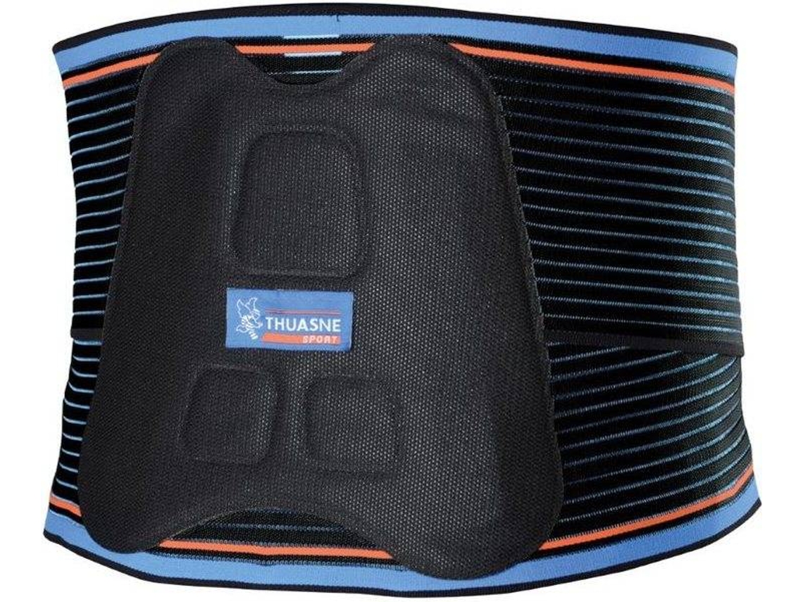Cinta Lombar THUASNE (Preto, Azul, orange-S)