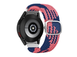 Pulseira De Tecido Ajustável Para Samsung Galaxy Watch4 De 40 Mm/44 Mm