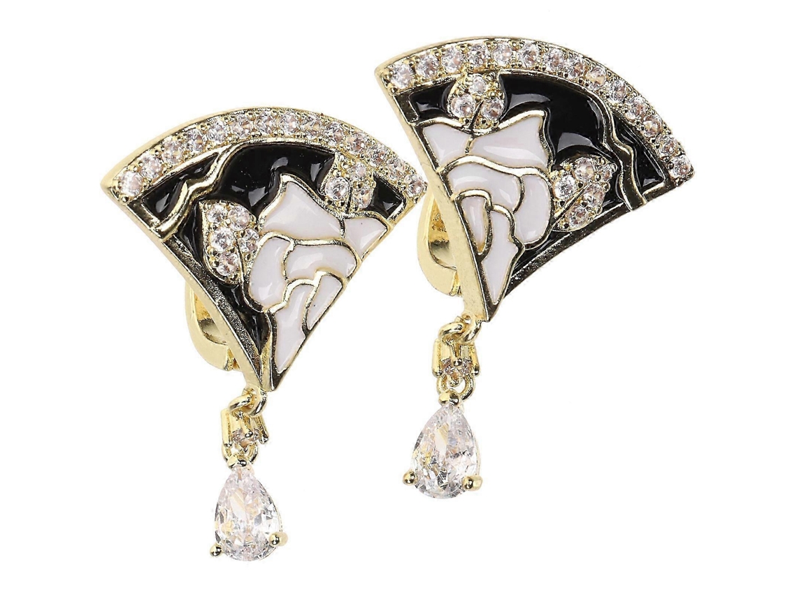 Conjunto De 2 Brincos De Tipo Estrela Para Adolescentes E Mulheres