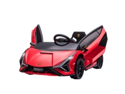 Carrinho Elétrico Infantil Lamborghini Sian para Crianças a Partir de 3 Anos, 12v, com Controle Remoto, Portas Que Abrem, Música Mp3, Entrada Usb,