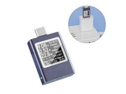 Testador Type c Usb Power Meter com Tela Giratória para Medição Precisa e Economia de Energia LAXISCREED