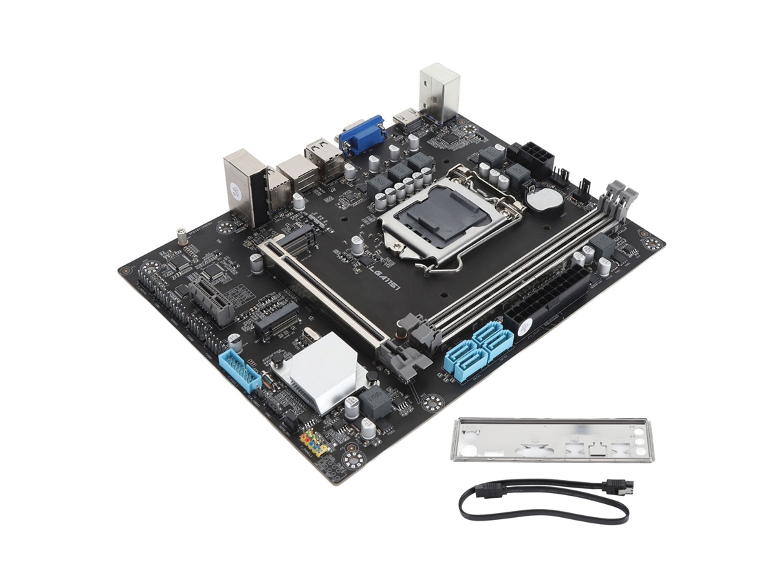 Placa-mãe B365m K Matx Lga 1151 32gb Ddr4 Pcie 16x M.2 Nvme Para Cpu Intel