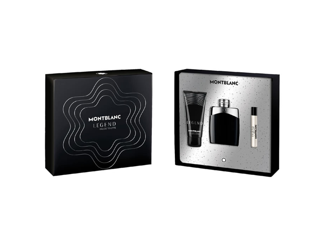 MONTBLANC Legend Eau de Toilette Spray 100Ml Set 3 Piezas